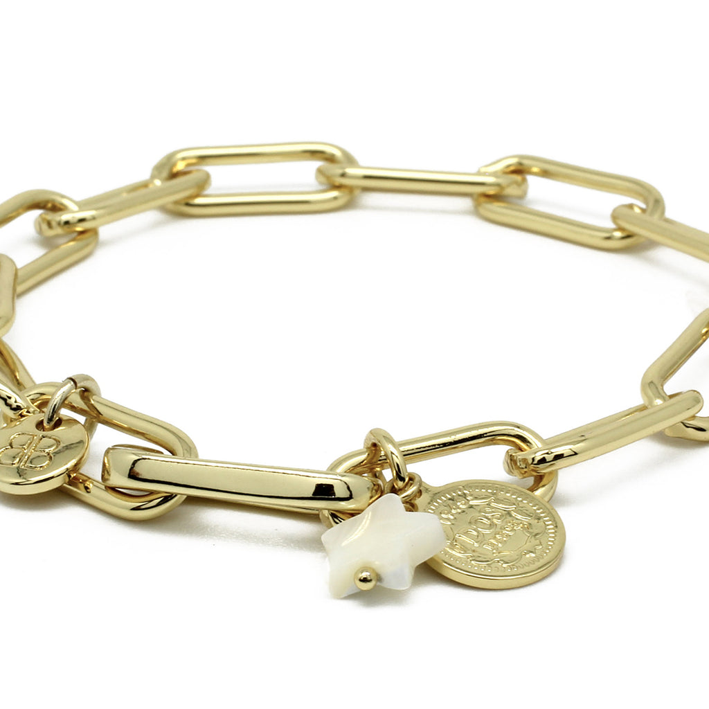 Ukelele Chain Charm Bracelet in Silver or Gold | LEAK | Gifts | Homeware | Accessories