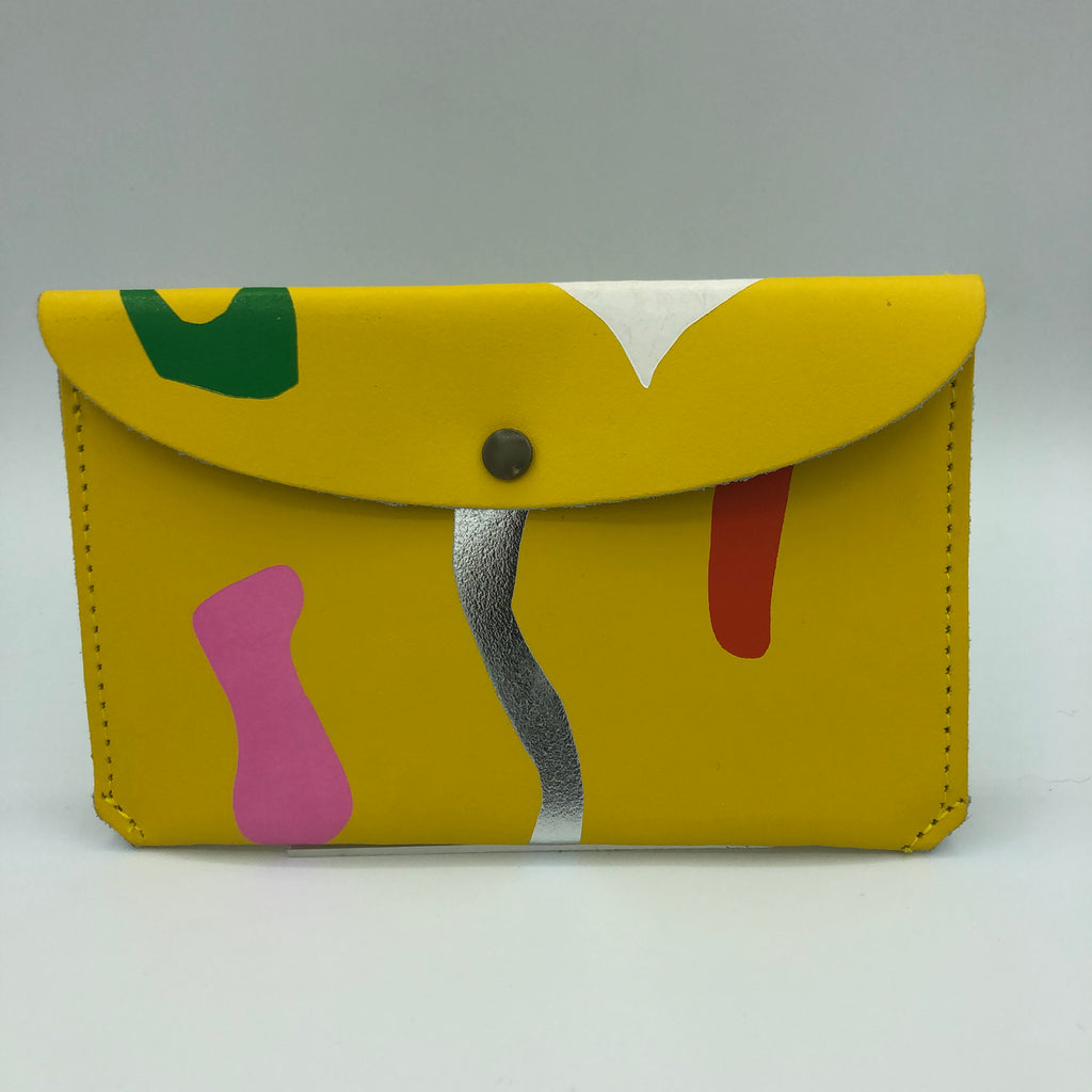 ABSTRACT POPPER PURSE large