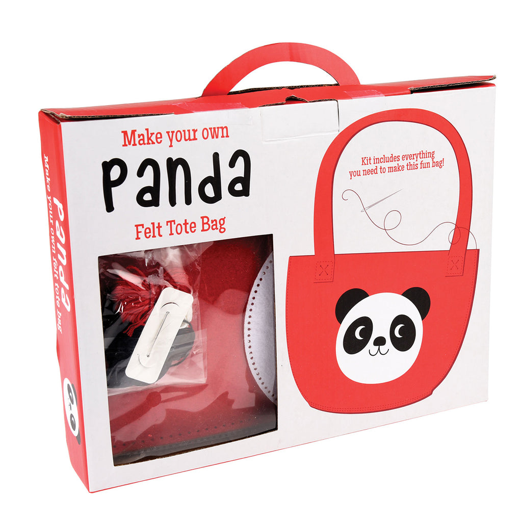 Sew Your Own Panda Tote Bag Set | LEAK | Gifts | Homeware | Accessories