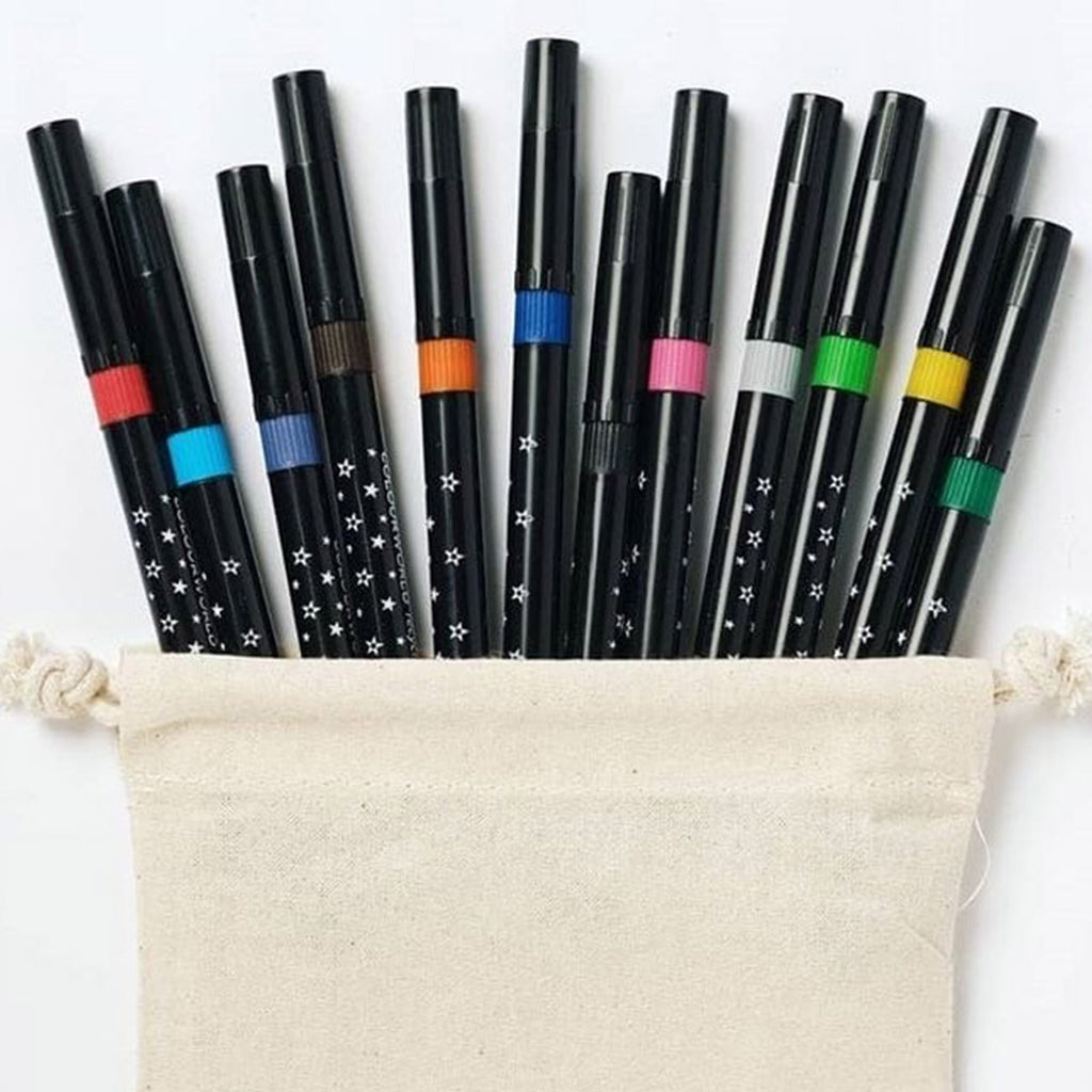 Time Flies for Kids - Recycled Colouring Pens | LEAK | Gifts | Homeware | Accessories